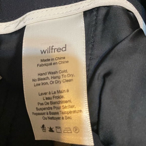 Black Aritzia Wilfred Coulomb pant, new with tags NWT, High waist dress pants - Picture 4 of 7